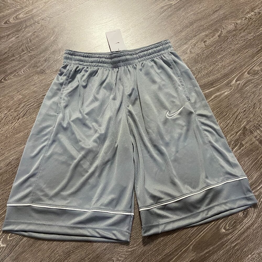 Nike Sportswear Basketball Shorts Y2K BV9452-065 Cool Grey/White Men's M NEW